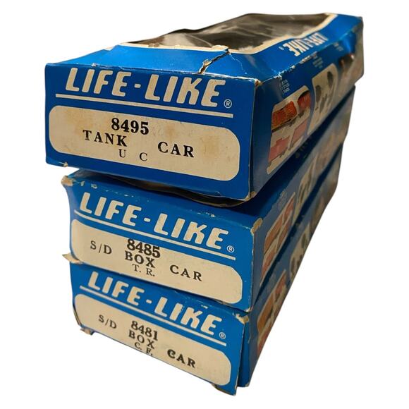Life-Like HO Train Cars Tootsie Roll Corn Flakes Boxcars Union Carbide Tanker - Picture 11 of 15